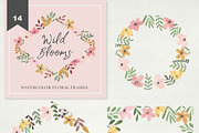 WILD BLOOMS - Watercolor Florals, a Decorative Illustration by Momo Studio (Thumbnail 7 of 13)