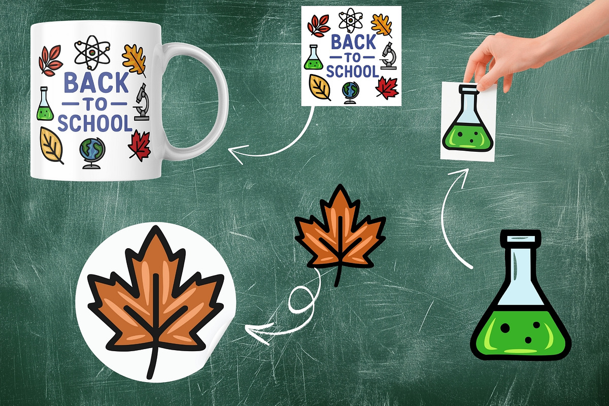 Back to School Collection, a Pattern Graphic by Elatedowl (Photo 10 of 14)