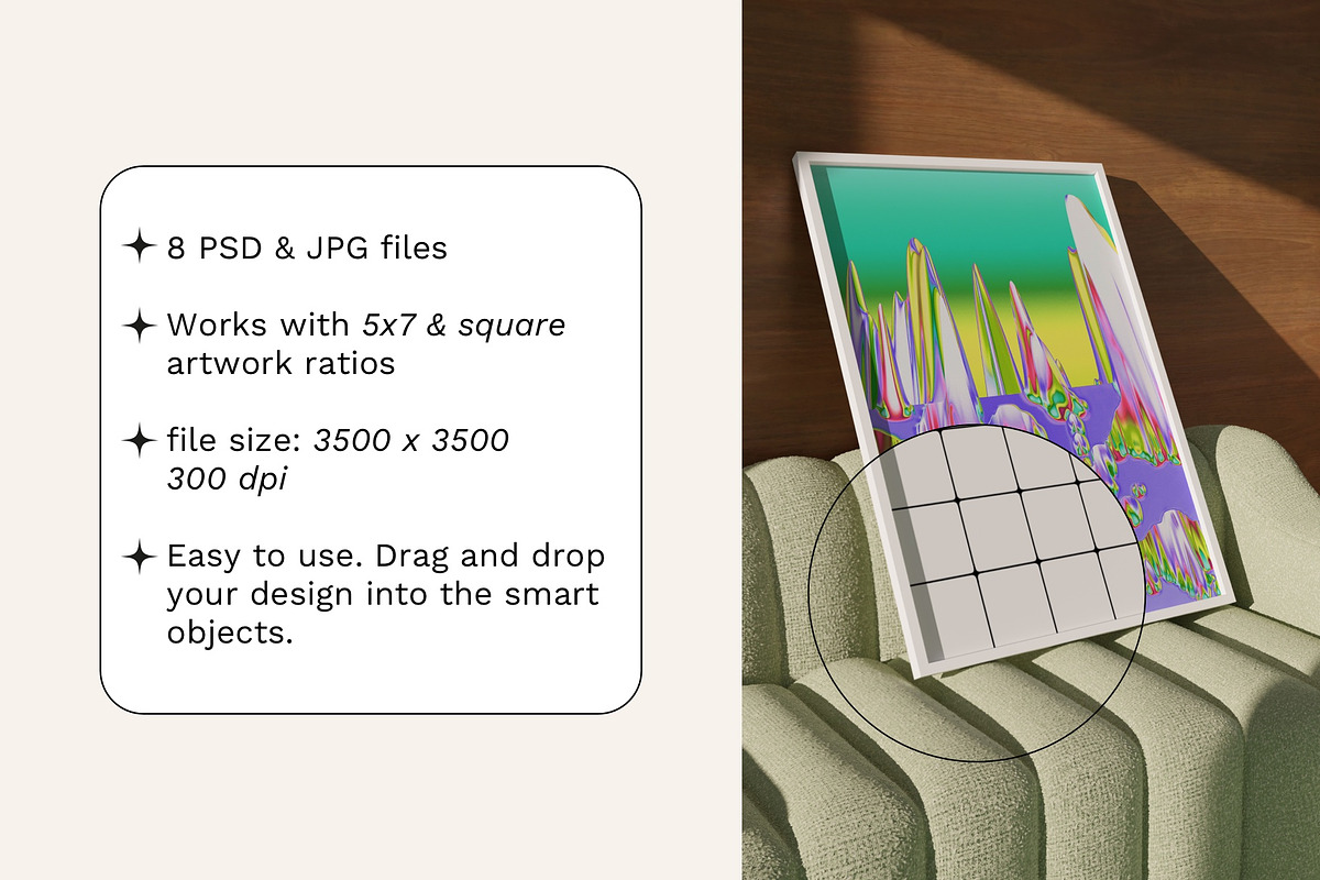 Frame Mockup Bundle | PSD Mockups, a Print Template by Bonumo (Photo 2 of 9)