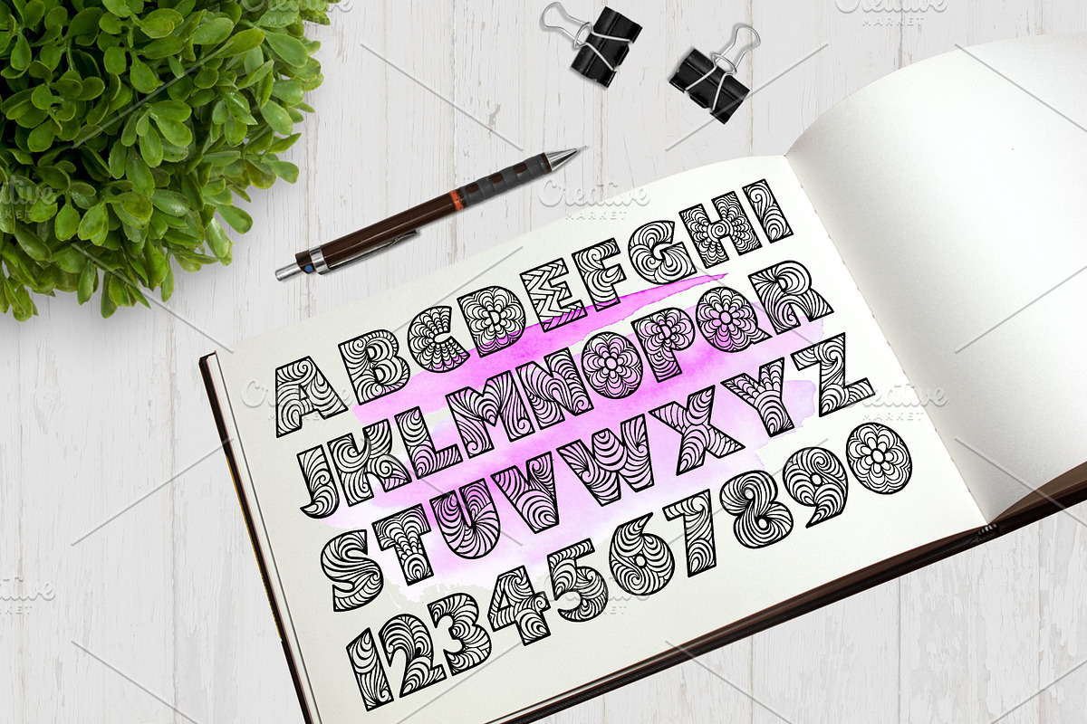 Fonix Font preview 2