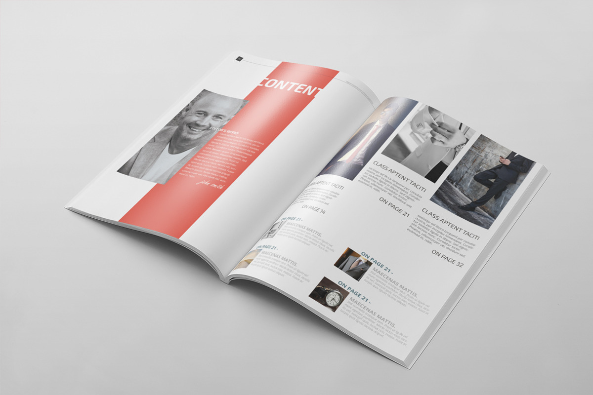 Magazine Template 64, a Magazine Template by pmvch (Photo 3 of 11)