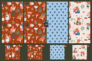 Autumn Foxes - Fall Forest clipart, an Animal Illustration by avdnadi (Thumbnail 10 of 11)
