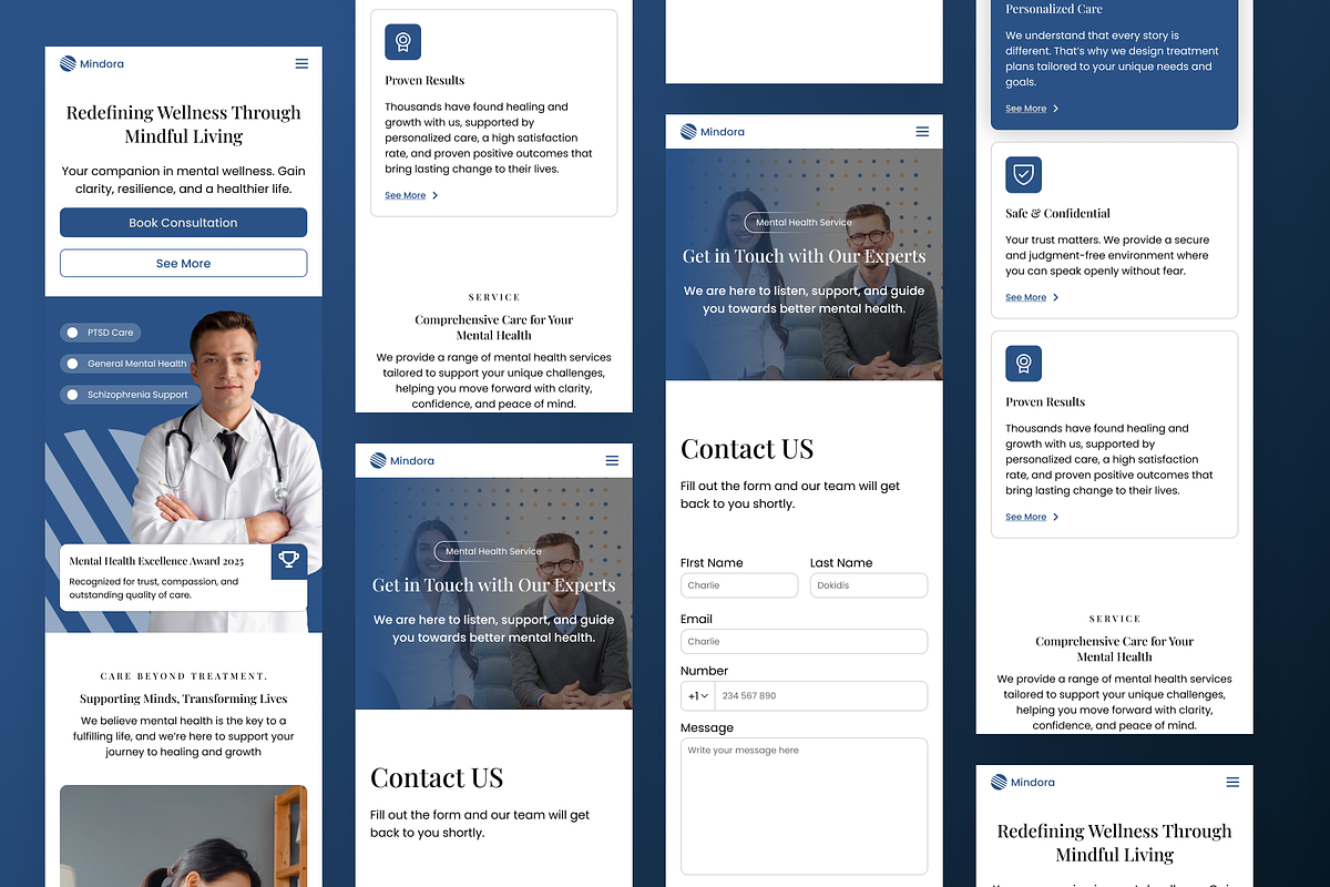 Mindora - Healthcare Service preview 5