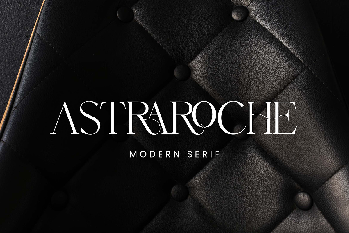 Astraroche Modern Serif Font, a Serif Font by UICreative (Photo 1 of 13)