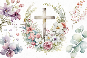 Floral Cross And Frame Collection