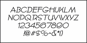 Nouveau Cartoon JNL, a Font by Jeff Levine Fonts (Thumbnail 5 of 5)