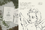 Vintage Wedding Line Art Collection, an Object Illustration by Berentine.art (Thumbnail 8 of 14)