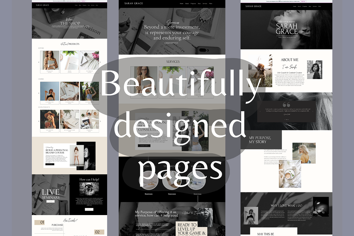 Wix website template coach, a Wix Template by Climbwithelevator (Photo 9 of 9)