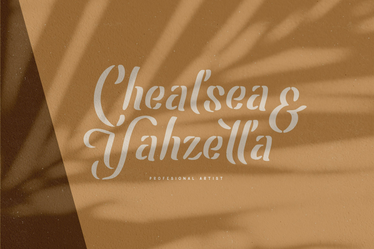 Leatherhand Stencil Fontduo, a Sans Serif Font by Anxiety Studio (Photo 10 of 16)