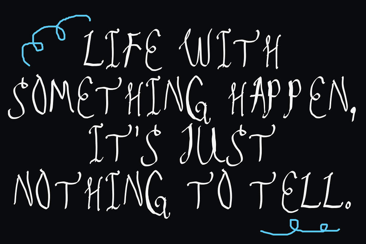 Avanto, a Handwritten Font by JelekType (Photo 7 of 9)