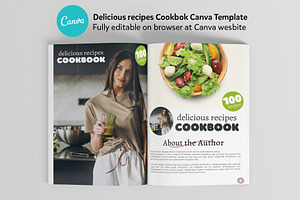 Canva Recipes CookBook Template