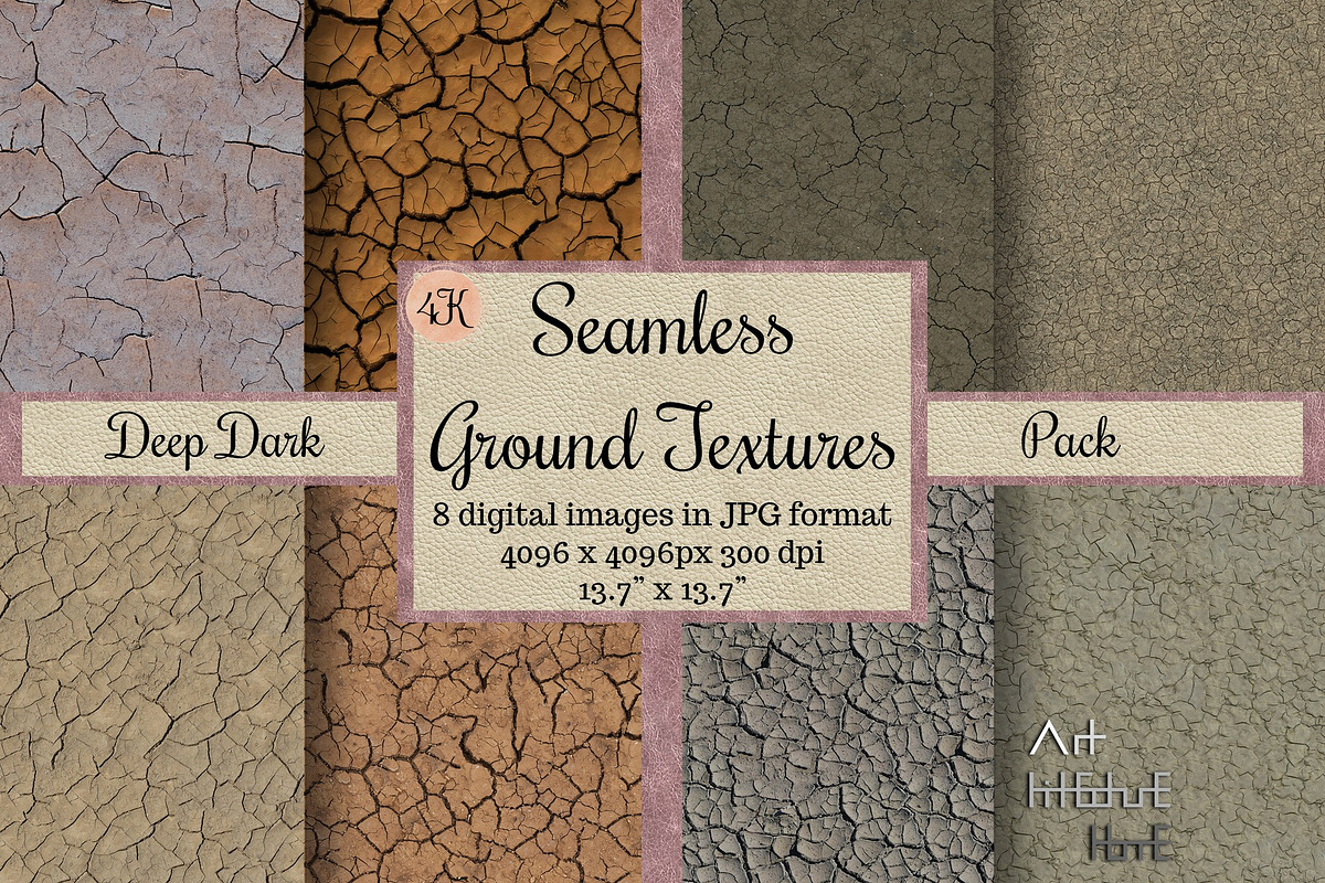 Seamless Ground Textures - Deep Dark, a Texture Graphic by Arthitecture Home (Photo 1 of 11)