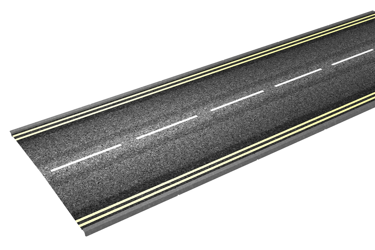 Road Section, an Environmental 3D Model by kjpargeterimages (Photo 2 of 5)