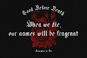 VT Datons - Blackletter, a Blackletter Font by ViactionType (Thumbnail 6 of 12)