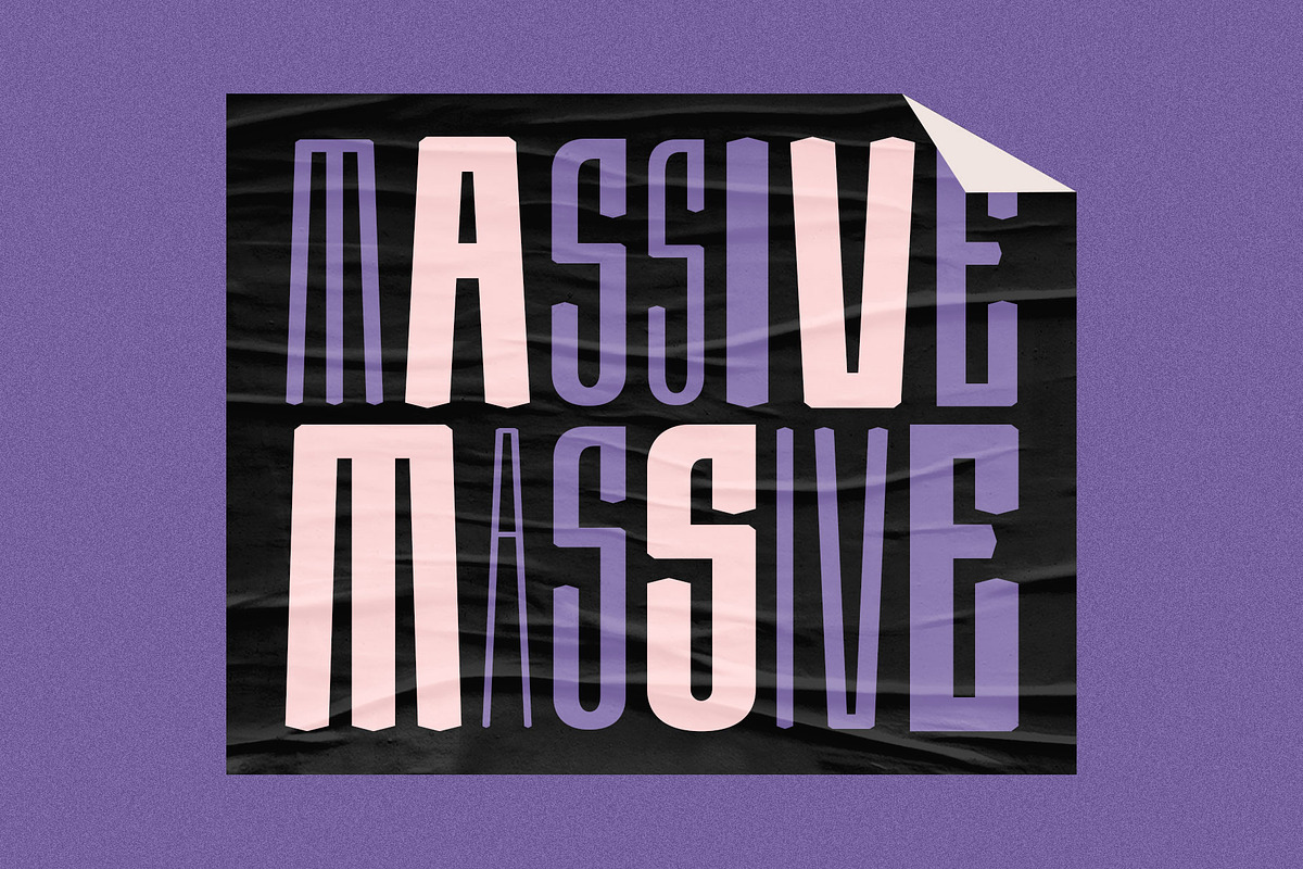 MOUBARU Typeface, a Sans Serif Font by alit design (Photo 15 of 17)