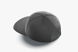 Snapback Black Sport 3D Model