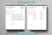 Nurse Resume Template Canva, a Resume Template by DesignDevisers (Thumbnail 4 of 13)