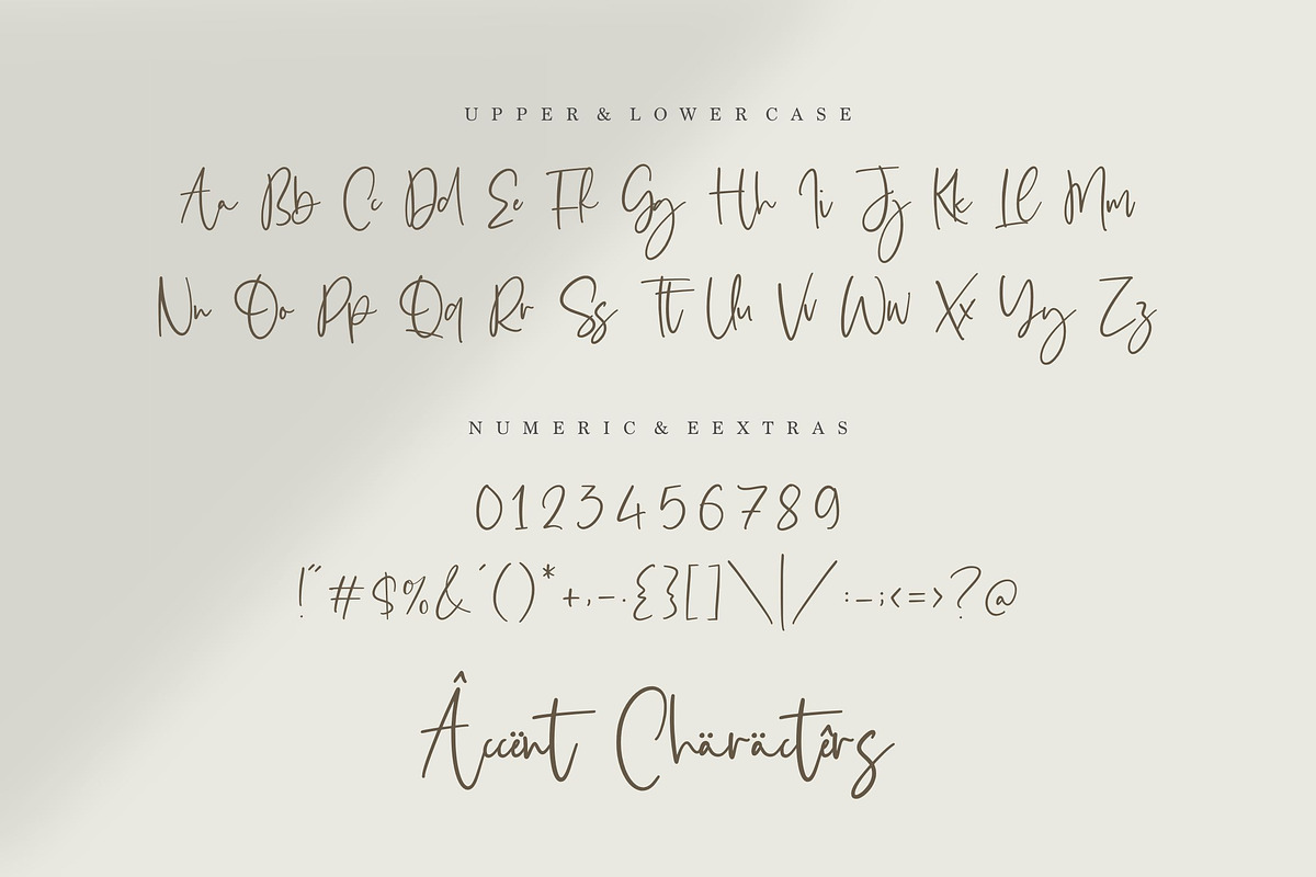 Obladi Script - Modern Calligraphy, a Script Font by Letterative Studio (Photo 5 of 6)