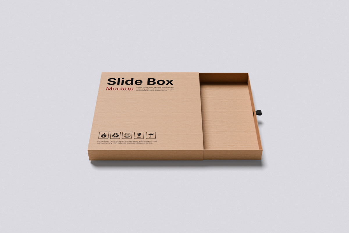 SLIDE BOX MOCKUP, a Packaging Mockup by swsi-studio (Photo 5 of 5)