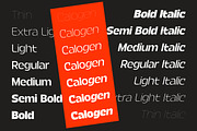 Calogen, a Sans Serif Font by Fargun Studio (Thumbnail 2 of 15)