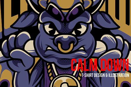 Calm Down Illustration