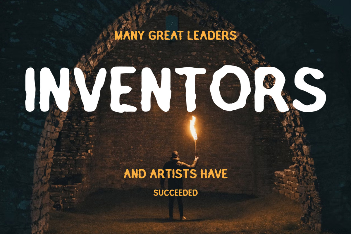 Bravemont Creative Typeface Font, a Sans Serif Font by Vadovastd (Photo 5 of 7)