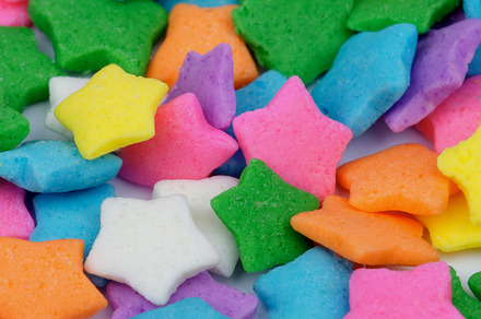 Multi Colored Stars Sprinkles, a Holiday Photo by zhekos