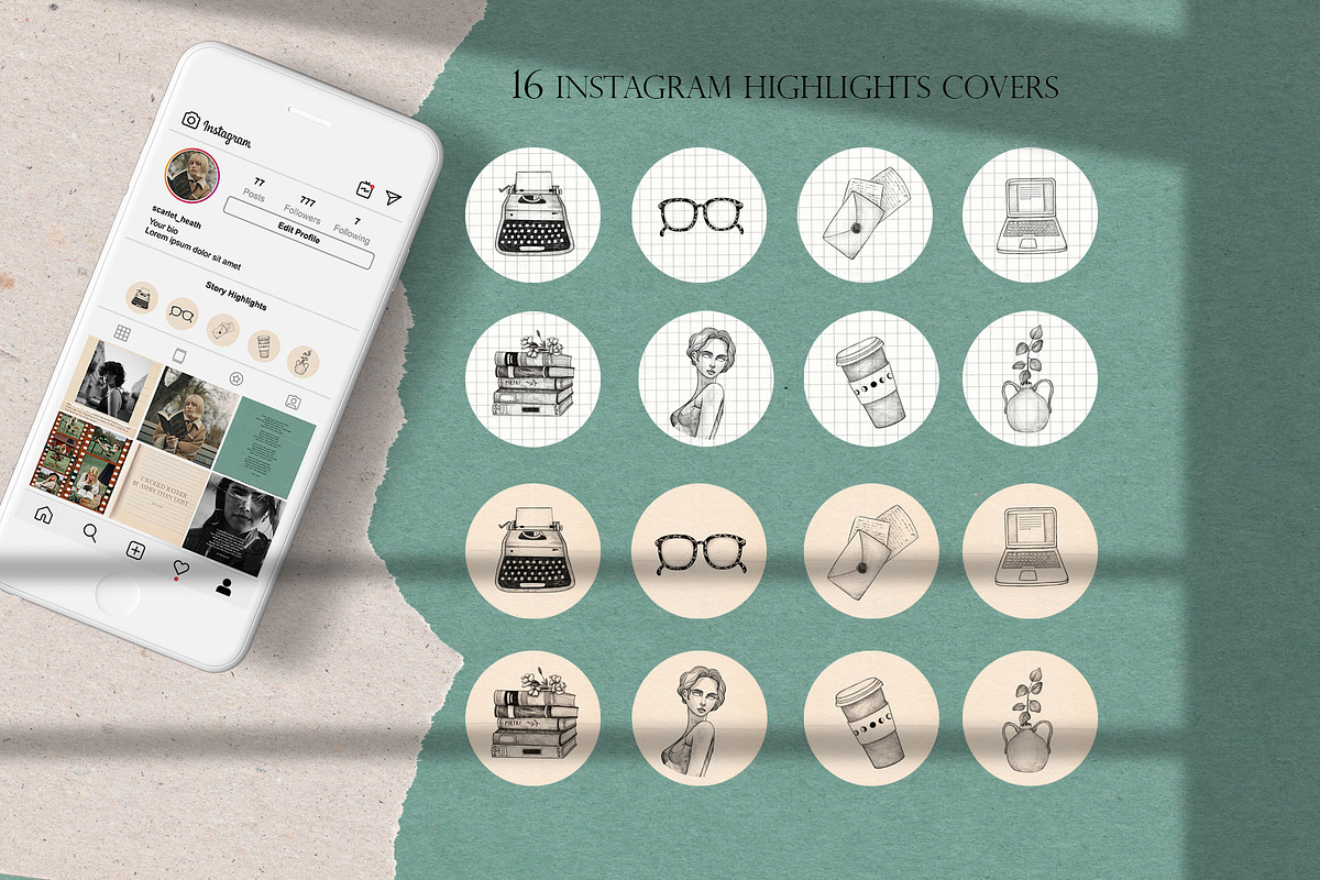 Author Collection, a Social Media Template by Scarlet Heath Art (Photo 14 of 21)