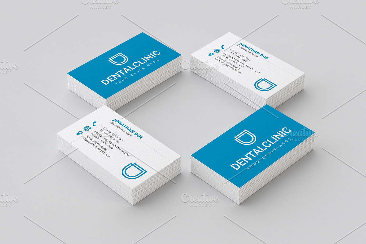 Dental Clinic Logo, a Branding & Logo Template by Luis Quesada Design (Photo 4 of 5)