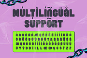 Luicy – Bold Groovy Sans Serif Font, a Sans Serif Font by Inviline.co (Thumbnail 9 of 15)