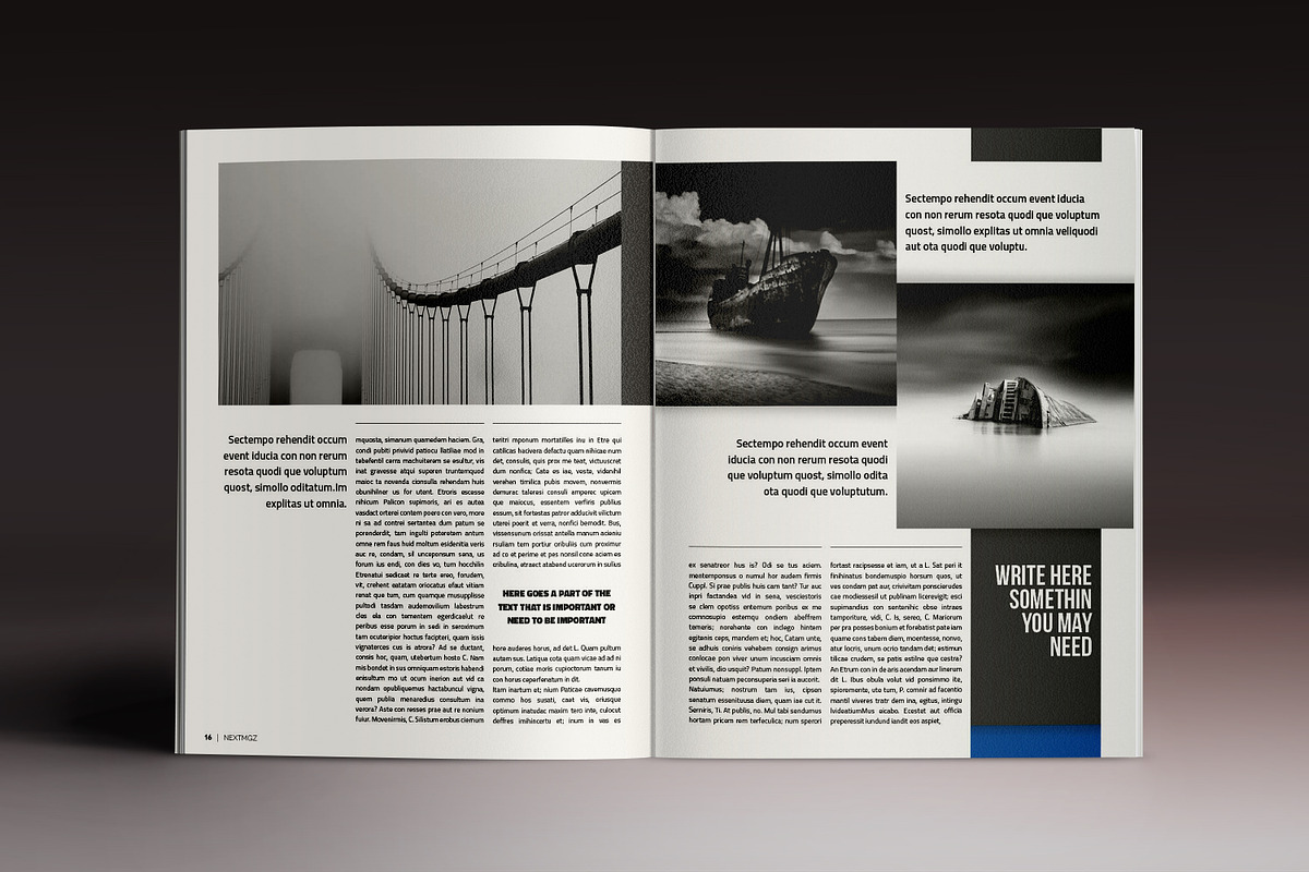 Des7gn Mgz, a Magazine Template by Luuqas Design (Photo 9 of 20)