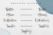 Sutena, a Script Font by Integritype Studio (Thumbnail 7 of 12)