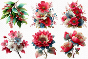 Whimsical Spring Clipart Png, an Illustration by Craft Nest (Thumbnail 5 of 11)