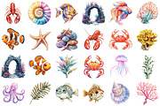 Hand Drawn Tropical Leef Clipart PNG, an Illustration by designcity5 (Thumbnail 2 of 5)