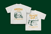Golf Vintage Graphic, a Sport Illustration by Skilline Supply Co. (Thumbnail 5 of 12)