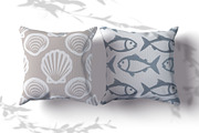 Aquatic Design Patterns, a Pattern Graphic by Nadezda (Thumbnail 5 of 5)