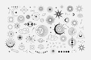 Celestial collection, a Decorative Illustration by Merfin (Thumbnail 4 of 14)