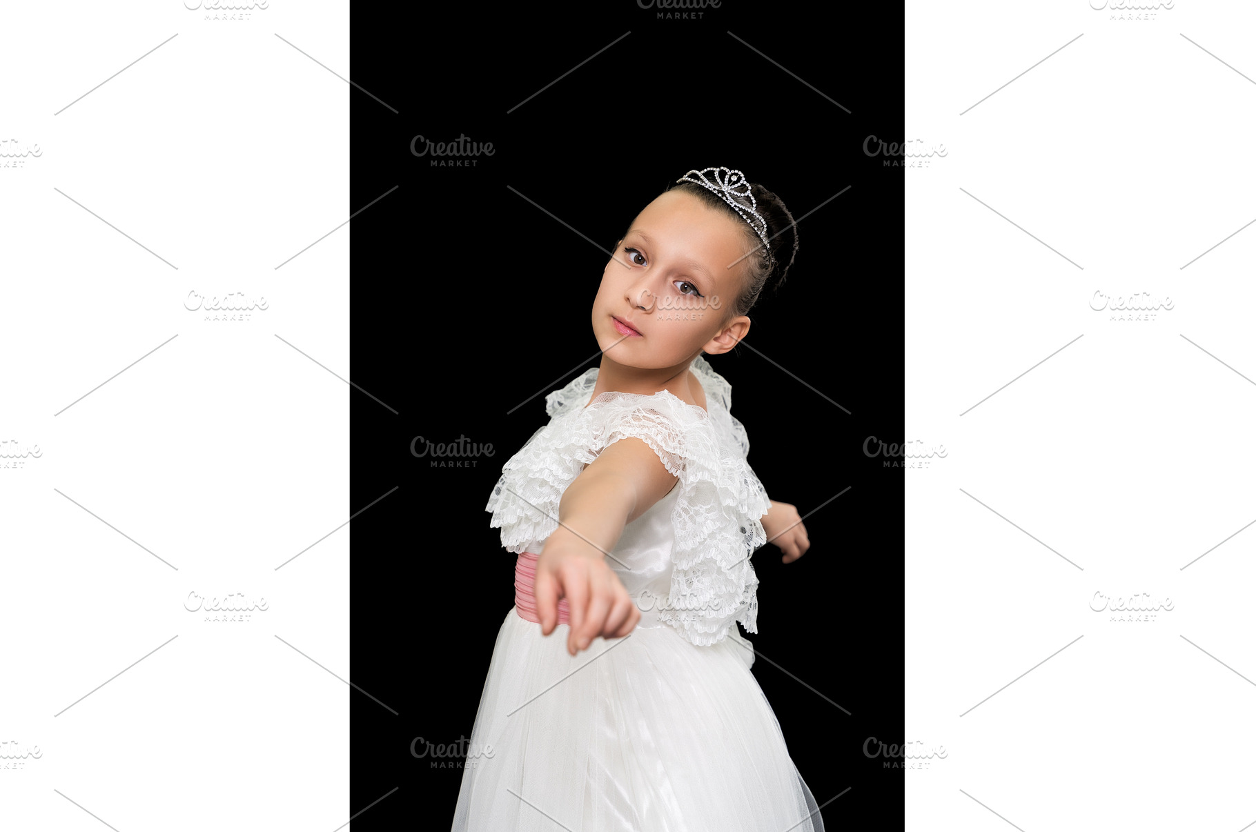 Girl ballet dancer looking at camera, an Arts & Entertainment Photo by Alexander-Piragis