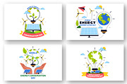 10 World Energy Conservation Day, a Seasonal Illustration by denayunebgt (Thumbnail 2 of 4)