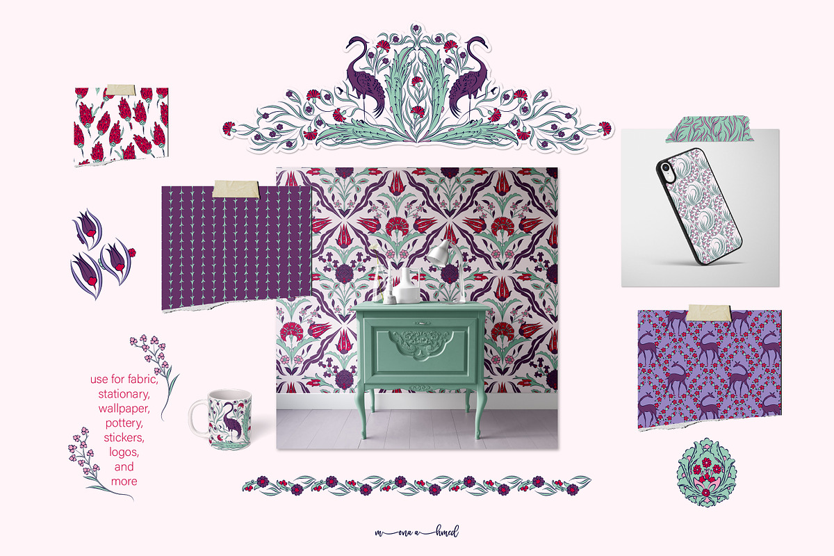 Osmanli Garden collection, a Graphic by Mona Ahmed (Photo 4 of 11)