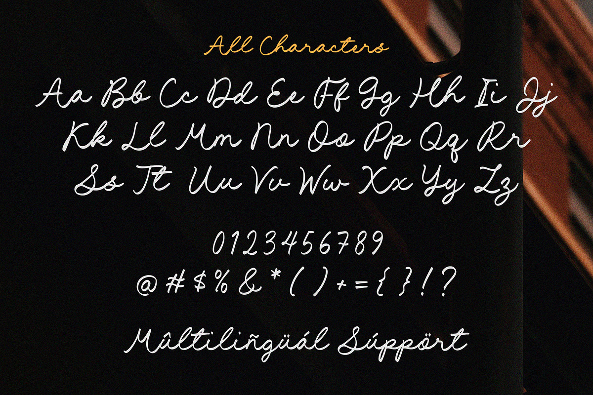 Lorieta Huxley Font, a Script Font by Timurtype (Photo 6 of 7)