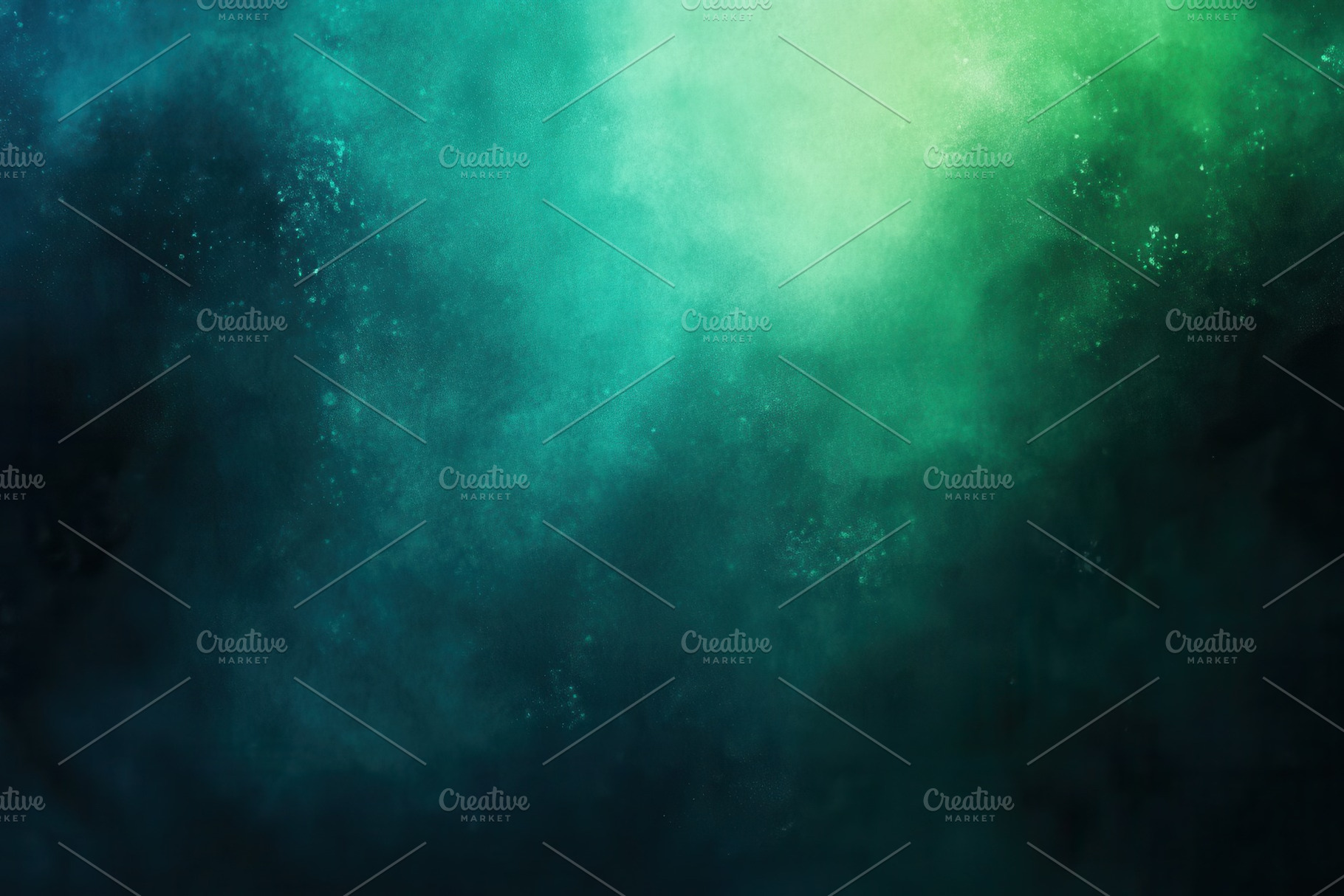 Dark green-blue glowing gradient bg, a Photo by Pavel_design