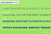 JollyGood Unicase Essentials, a Font by Letradora (Thumbnail 3 of 6)