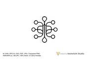 Abstract Network Tech Logo, a Branding & Logo Template by Vectorium Studio (Thumbnail 2 of 16)