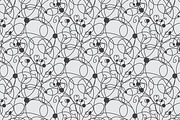 Monochrome seamless patterns set, a Pattern Graphic by mcherevan (Thumbnail 3 of 5)
