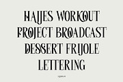 ED Olancha - Display Serif, a Serif Font by Emyself Design (Thumbnail 5 of 12)