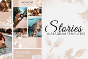 10 Instagram Stories Templates, a Social Media Template by Kristina Dubnovitskaya (Thumbnail 1 of 3)