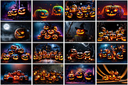 Jack O Lantern Wallpaper, a Background Graphic by Forhadx5 (Thumbnail 6 of 8)