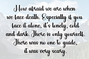 Inspiration | Script Font, a Handwritten Font by Scratchones (Thumbnail 6 of 9)