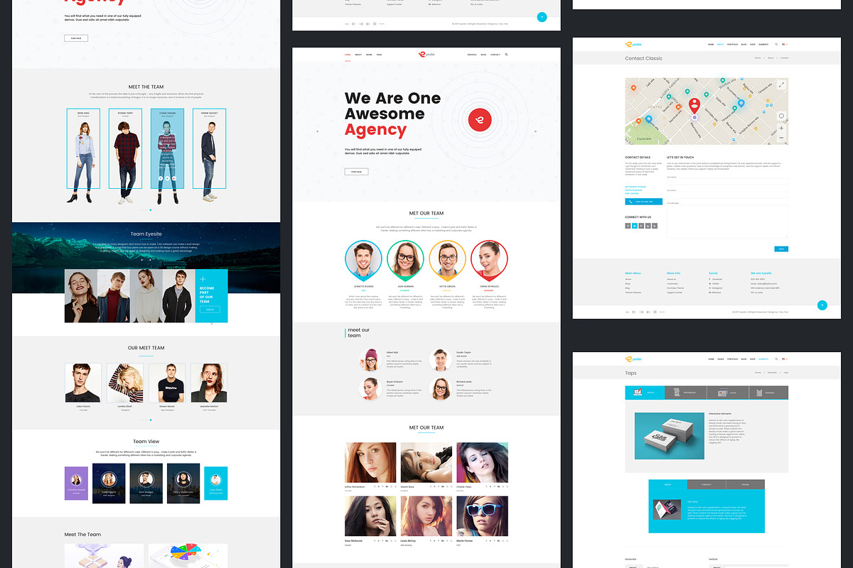 Multi-Prupose Sketch Template UI Kit, an UI Kit Template by App for Mobile & Website (Photo 20 of 21)